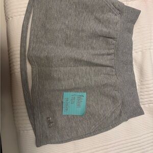Alo yoga gray sweat skort